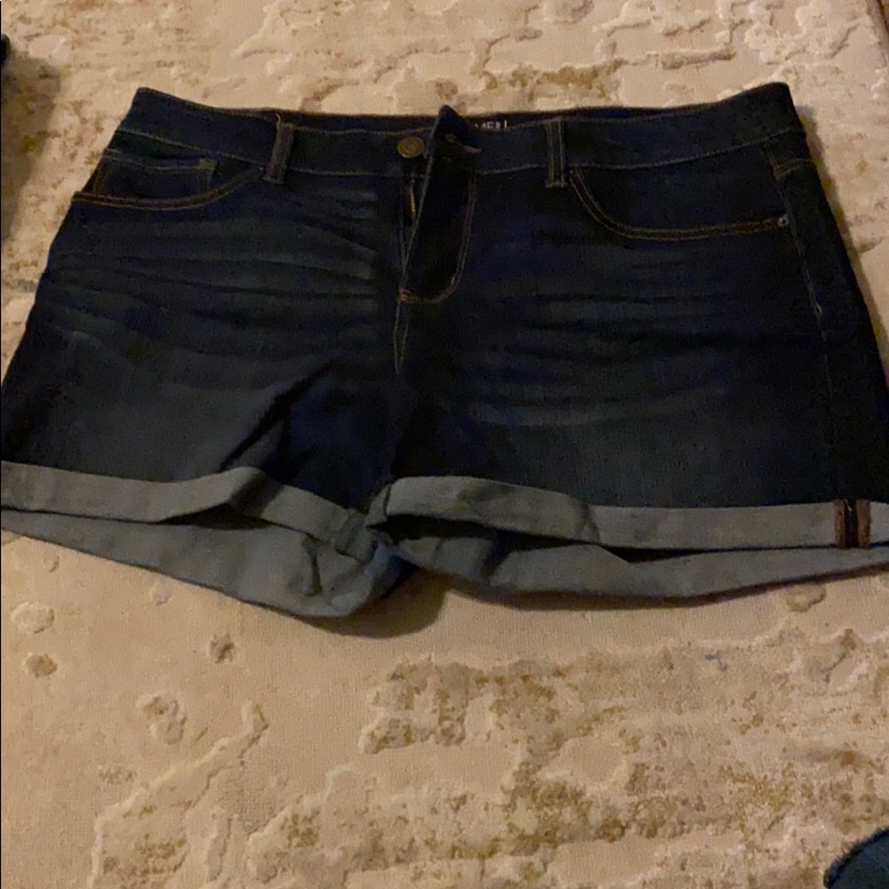 Dark blue shorts